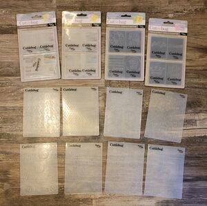 Cuddlebug embossing folders bundle lot